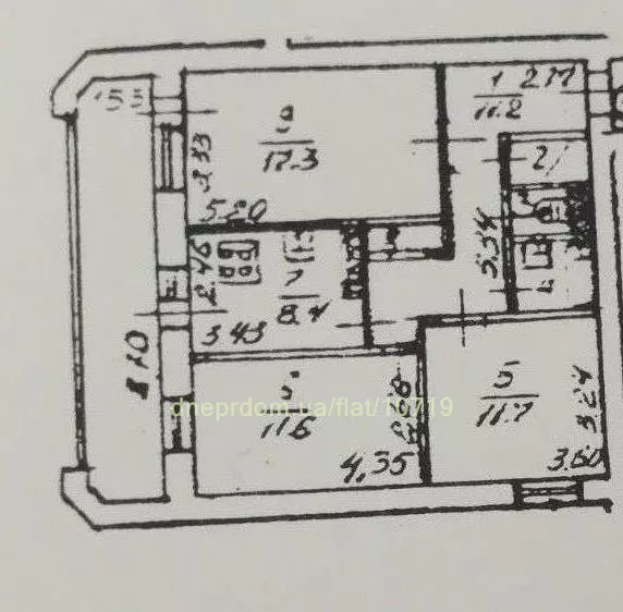 Продам 3к квартиру 58000 $, 73 м² вулиця Робоча, Чечелівський район. Фото №11