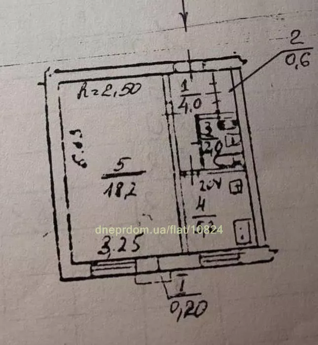 Продам 1к квартиру 17500 $, 31 м² вулиця Липова, Самарський район. Фото №2