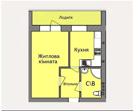 Продам 1к квартиру 32800 $, 42 м² вулиця Мольєра, Амур-Нижньодніпровський район. Фото №7