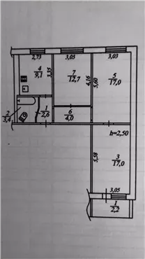 Продам 3к квартиру 56000 $, 68 м² вулиця Набережна Перемоги, Соборний район. Фото №31