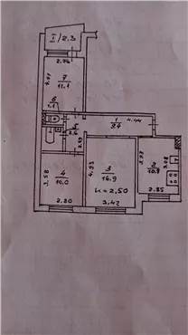 Продам 3к квартиру 49100 $, 65 м² вулиця Янтарна, Індустріальний район. Фото №12