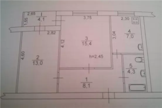 Продам 2к квартиру 34000 $, 52 м², ж/м Тополь-2, Шевченковский район, Днепропетровский район. Фото №7