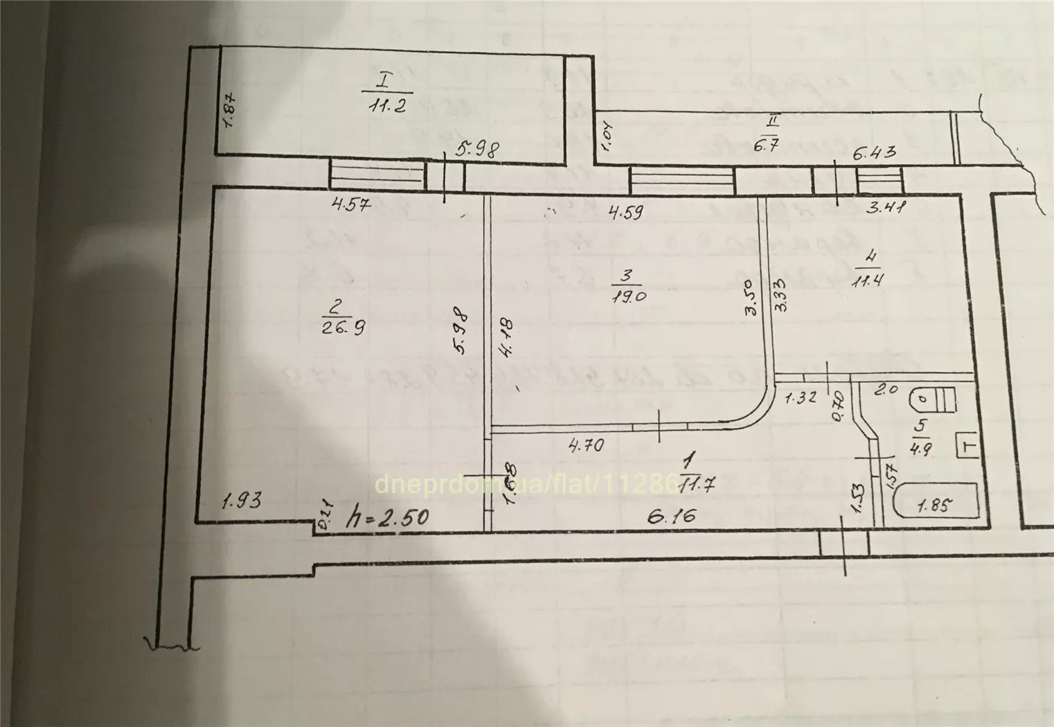 Продам 2к квартиру 79000 $, 92 м² вулиця Василя Тютюнника, Амур-Нижньодніпровський район. Фото №17