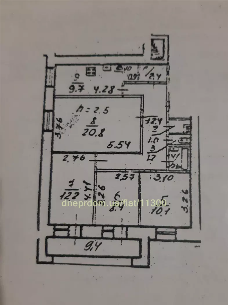 Продам 4к квартиру 71000 $, 87 м² Тополь 1, Шевченковский район, Днепропетровский район