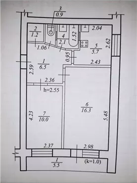 Продам 2к квартиру 30000 $, 49 м², проспект Богдана Хмельницького, Чечелівський район. Фото №7