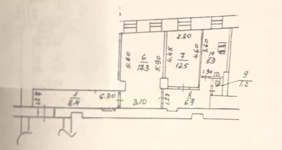 Продам 2к квартиру 50000 $, 51 м² проспект Дмитра Яворницького, Центральний район. Фото №8