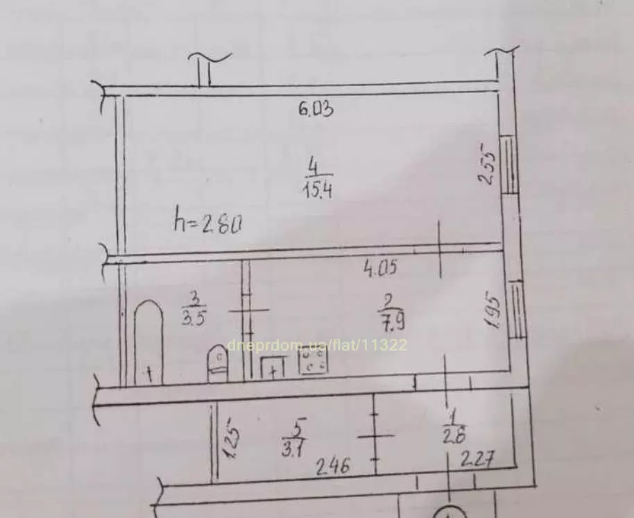 Продам 1к квартиру 37000 $, 33 м² вулиця Омеляна Пріцака, Шевченківський район. Фото №19