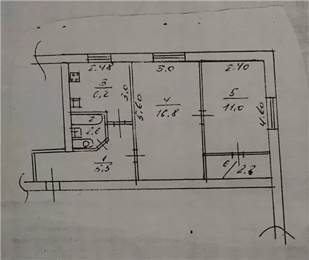 Продам 2к квартиру 18000 $, 44 м², проспект Свободы. Фото №4