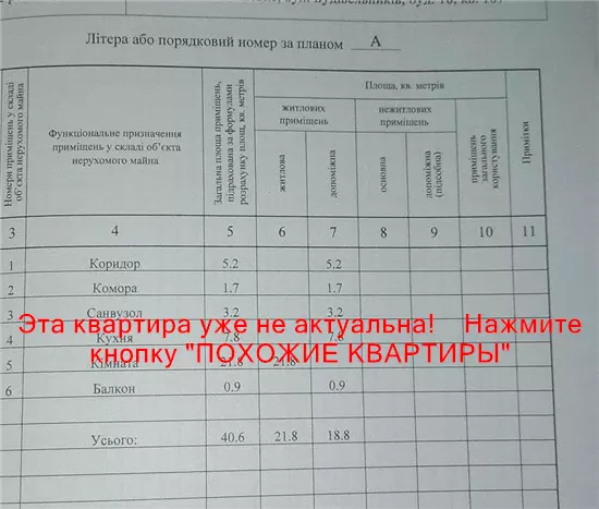 Продам 1к квартиру 24500 $, 41 м² вулиця Фрунзе, Слобожанське, Дніпровський район. Фото №10