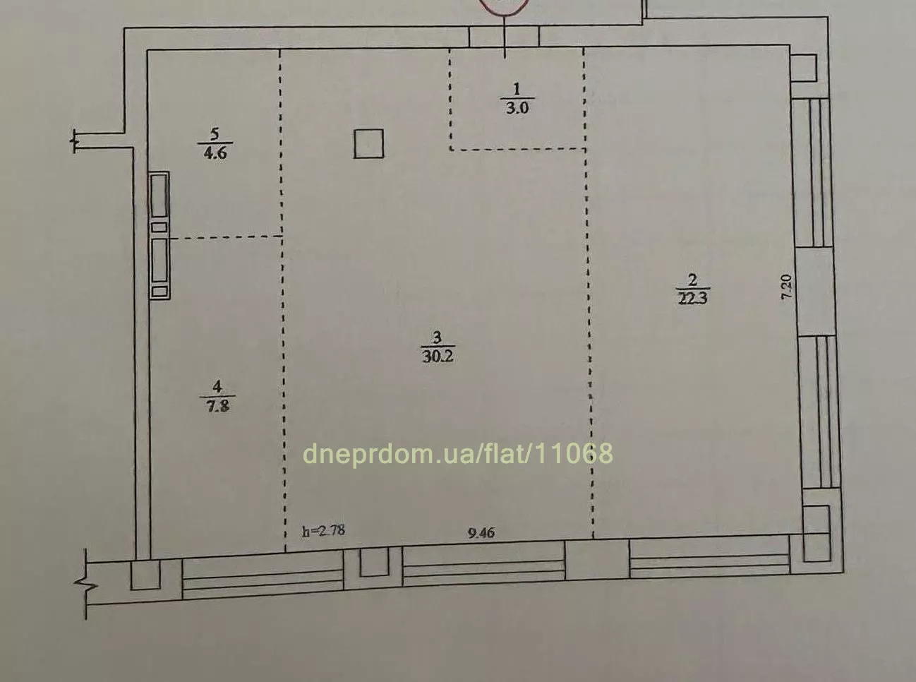 Продам 2к квартиру 55000 $, 70 м² бульвар Кобзаря, Індустріальний район. Фото №4