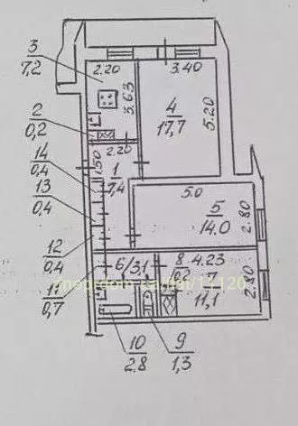 Продам 3к квартиру 35100 $, 71 м² проспект Героїв, Соборний район