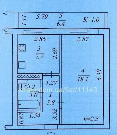 Продам 1к квартиру 26000 $, 41 м² проспект Слобожанський, Індустріальний район. Фото №13