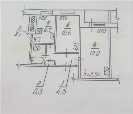 Продам 2к квартиру 32400 $, 45 м², улица Генерала Захарченко, Индустриальный район. Фото №3