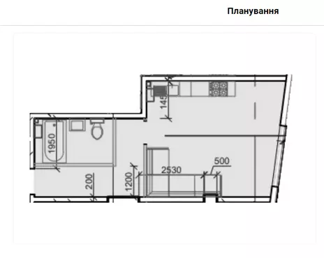 Продам 1к квартиру 34400 $, 36 м², улица Староказацкая, Центральный район. Фото №1