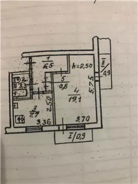 Продам 1к квартиру 24000 $, 40 м², вулиця Космонавтів, Самарський район. Фото №5