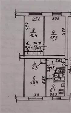 Продам 3к квартиру 29000 $, 65 м², вулиця Романа Шухевича, Чечелівський район. Фото №10