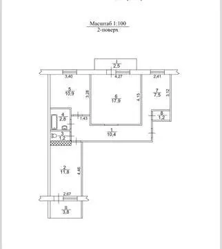 Продам 3к квартиру 51500 $, 68 м², улица Яркая, Индустриальный район. Фото №10