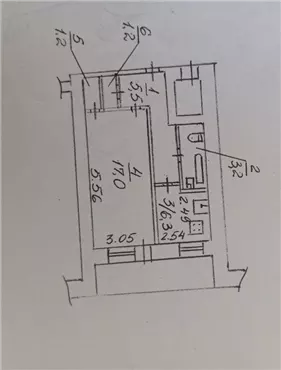 Продам 1к квартиру 45000 $, 38 м², улица Героев Крут, Соборный район. Фото №8