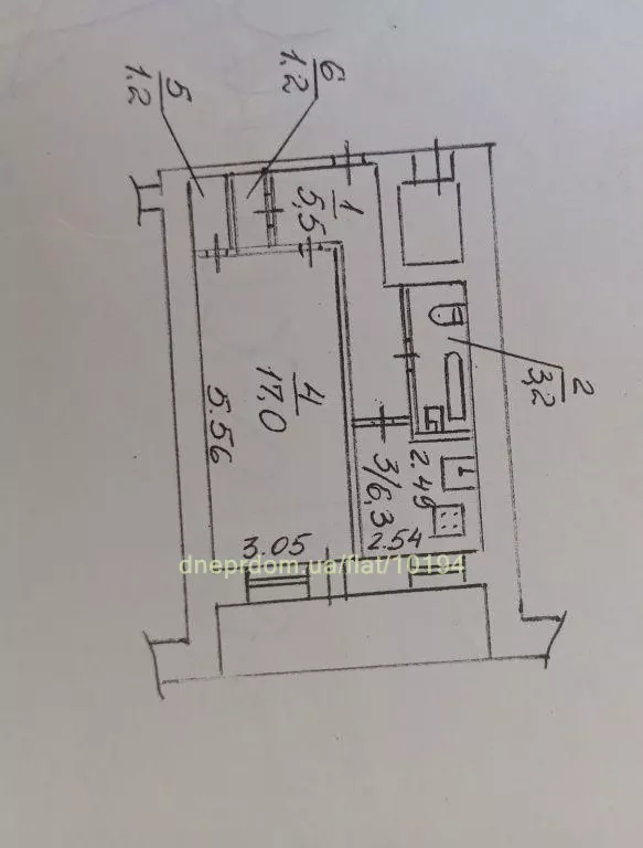 Продам 1к квартиру 45000 $, 38 м² вулиця Героїв Крут, Соборний район. Фото №8