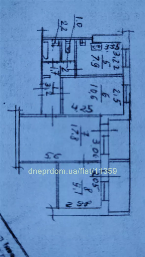 Продам 3к квартиру 62000 $, 55 м² вулиця Князя Ярослава Мудрого, Центральний район. Фото №15