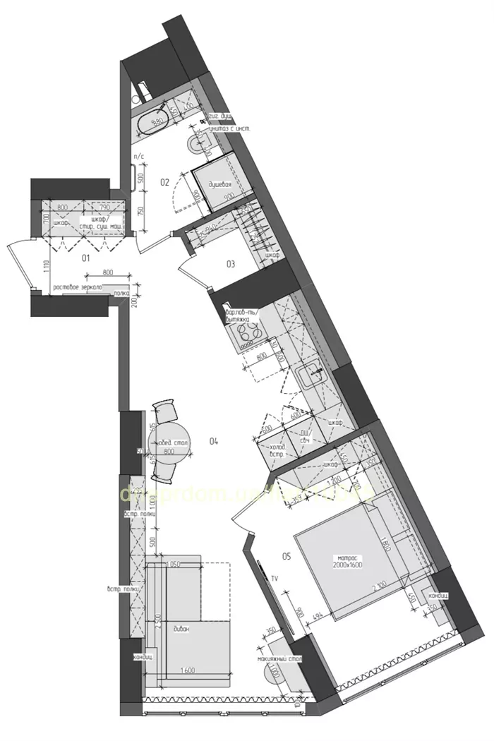 Продам 2к квартиру 55000 $, 47 м² вулиця 6-ї Стрілецької Дивізії, Соборний район. Фото №6