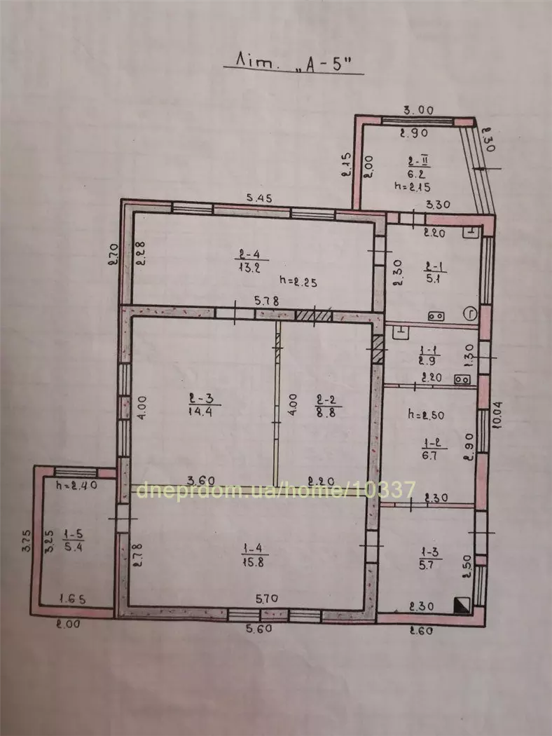 Продам 5-к дом, 84 м², 27000 $ вулиця Давидова, Чечелівський район. Фото №13