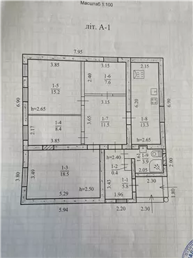 Продам 6-к дом, 85 м², 54500 $ Новопотічна вулиця, Чечелівський район. Фото №12