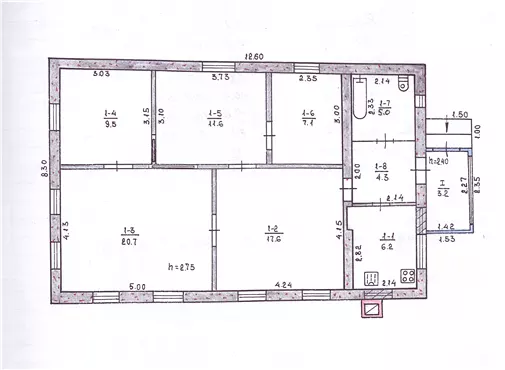 Продам 5-к дом, 86 м², 79000 $ вулиця Андрія Сахарова, Самарський район. Фото №19