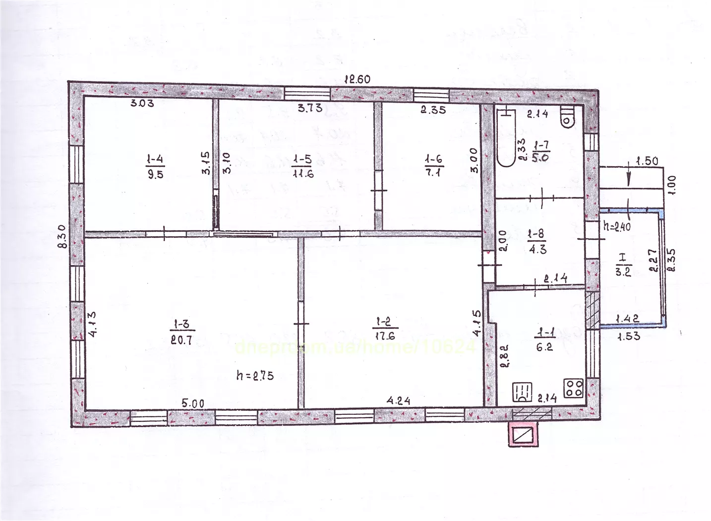 Продам 5-к дом, 86 м², 79000 $ вулиця Андрія Сахарова, Самарський район. Фото №19