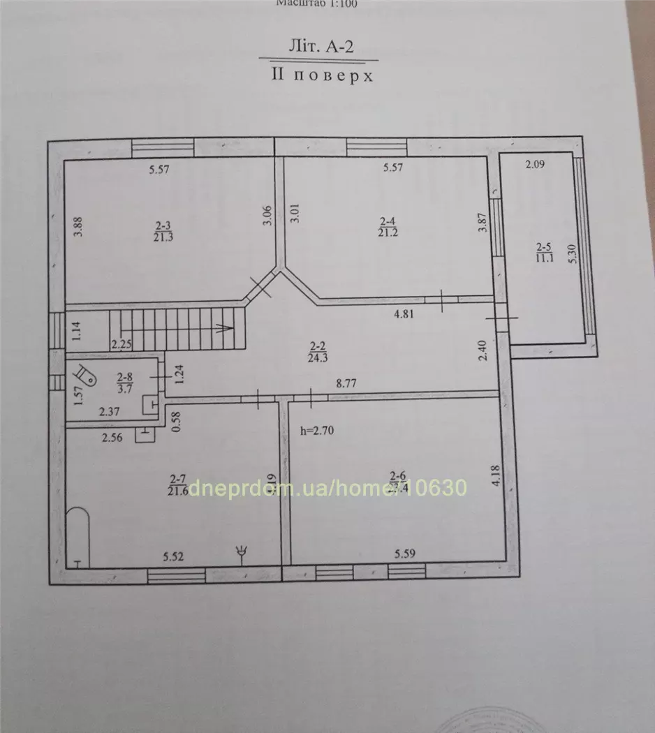 Продам 6-к дом, 300 м², 2 этажа, 88000 $ вулиця Миколи Зерова, Новокодацький район. Фото №3