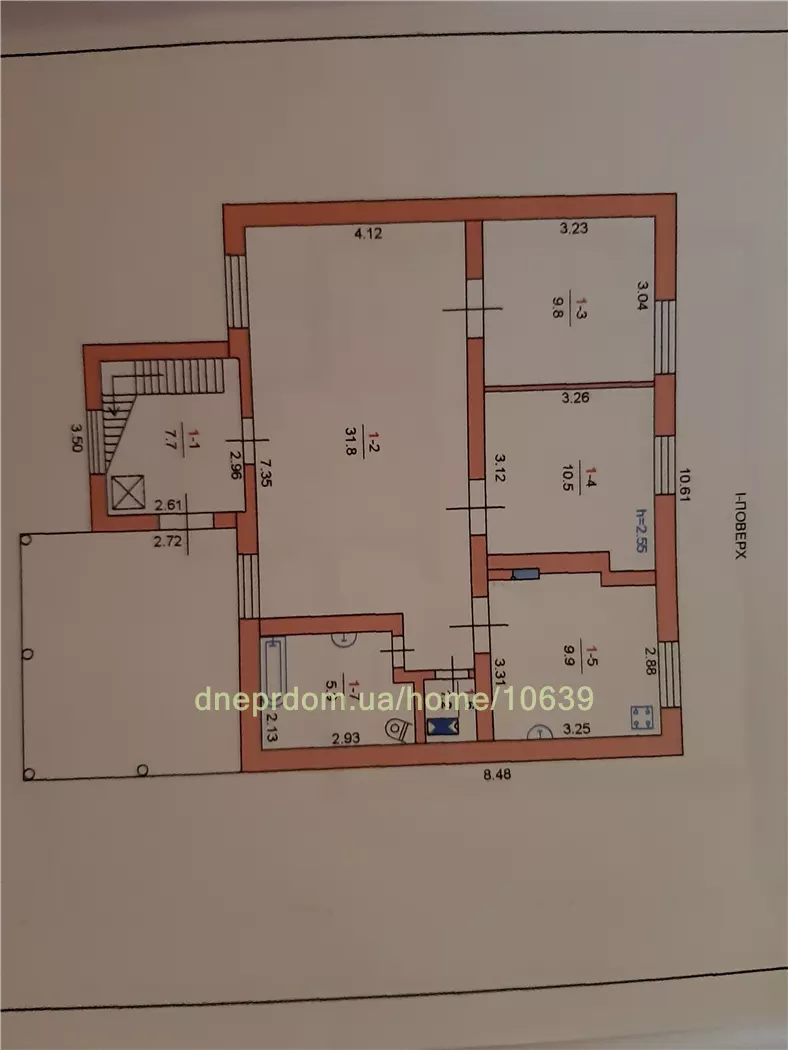 Продам 4-к дом, 130 м², 2 этажа, 118000 $ Підгородне, Дніпровський район. Фото №5