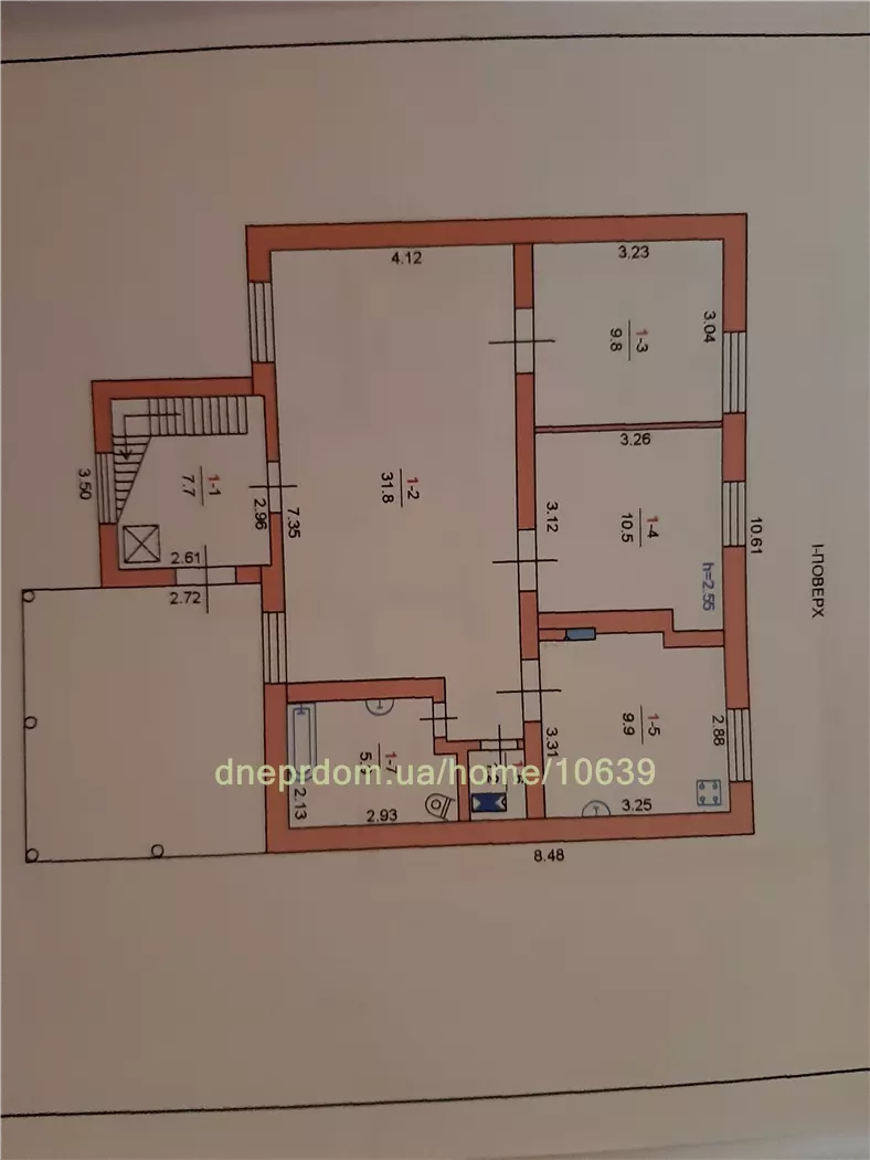 Продам 4-к дом, 130 м², 2 этажа, 118000 $ Підгородне, Дніпровський район. Фото №19