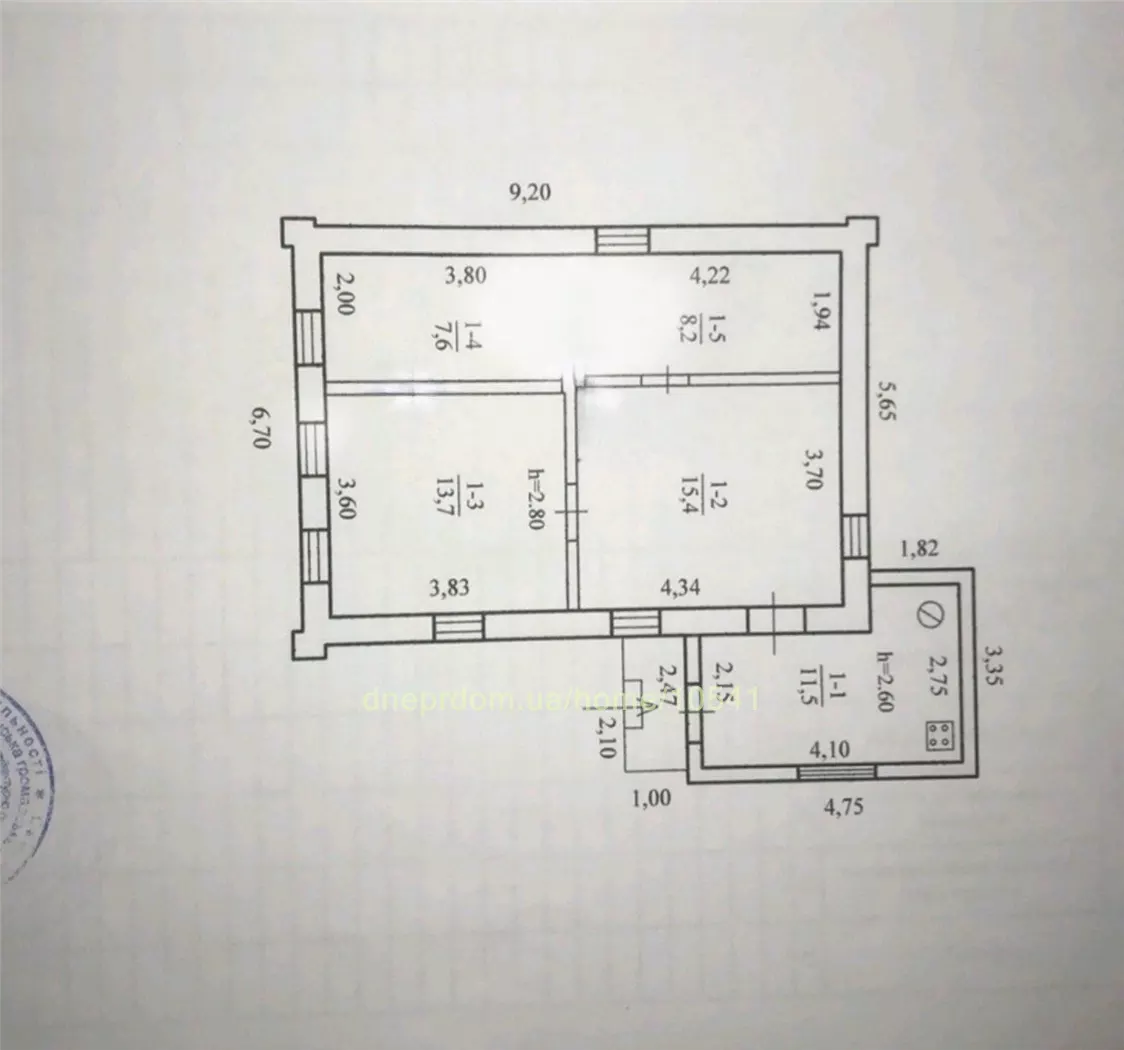 Продам 3-к дом, 56 м², 50000 $ Травнева вулиця, Індустріальний район. Фото №8