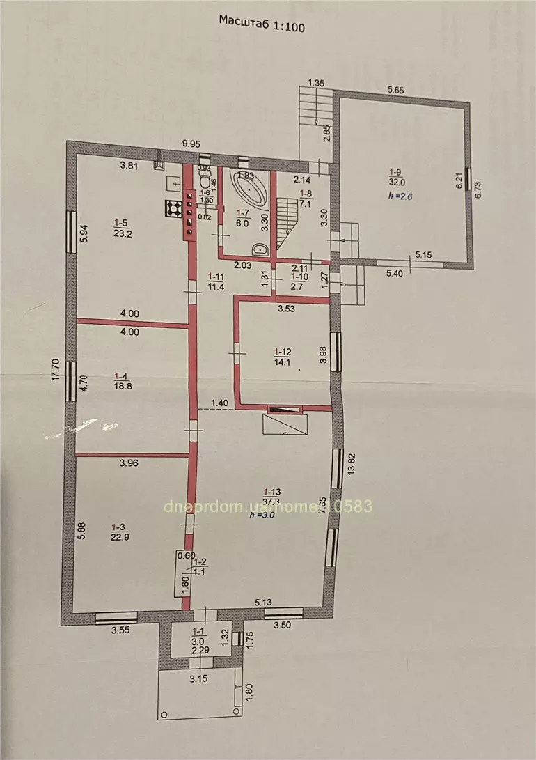 Продам 4-к дом, 180 м², 70000 $ Илларионово, Синельниковский район. Фото №6