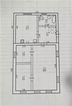 Продам 3-к дом, 55 м², 72000 $ вулиця Катерини Мессарош, Шевченківський район. Фото №3