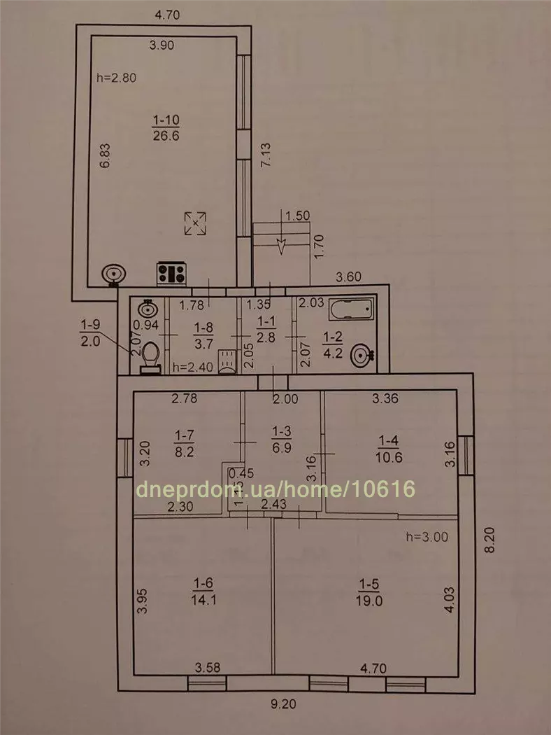 Продам 4-к дом, 98 м², 120000 $ вулиця Олександра Кониського, Шевченківський район. Фото №13