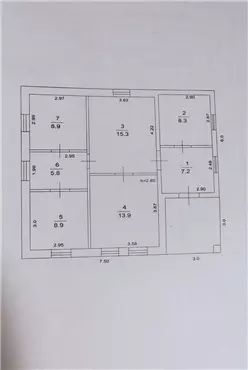 Продам 3-к дом, 68 м², 35000 $ Песчанка, Новомосковский район. Фото №10