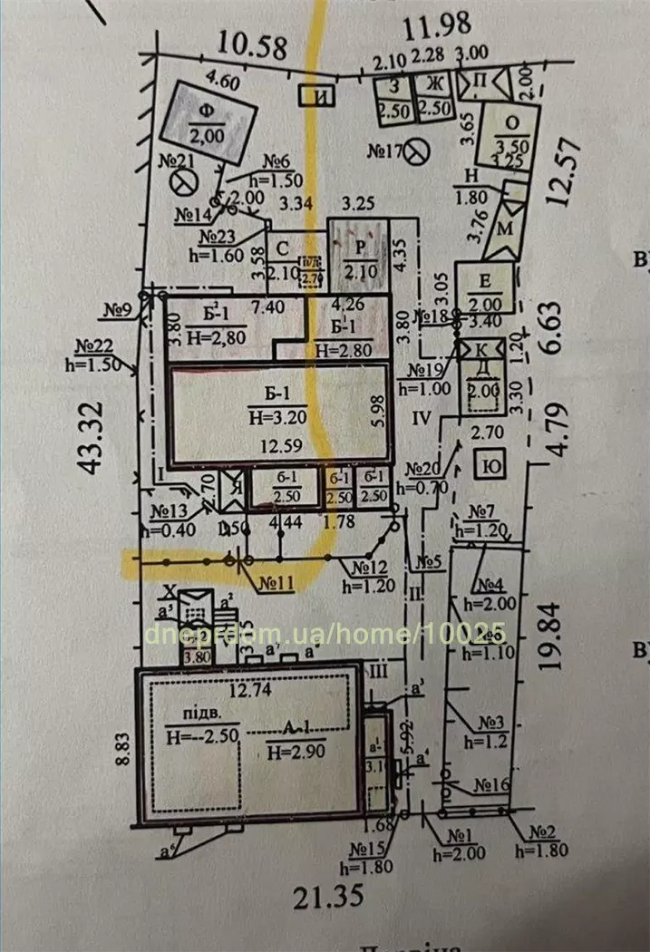 Продам 3-к дом, 56 м², 37000 $ вулиця Яна Ходоровського, Центральний район. Фото №4