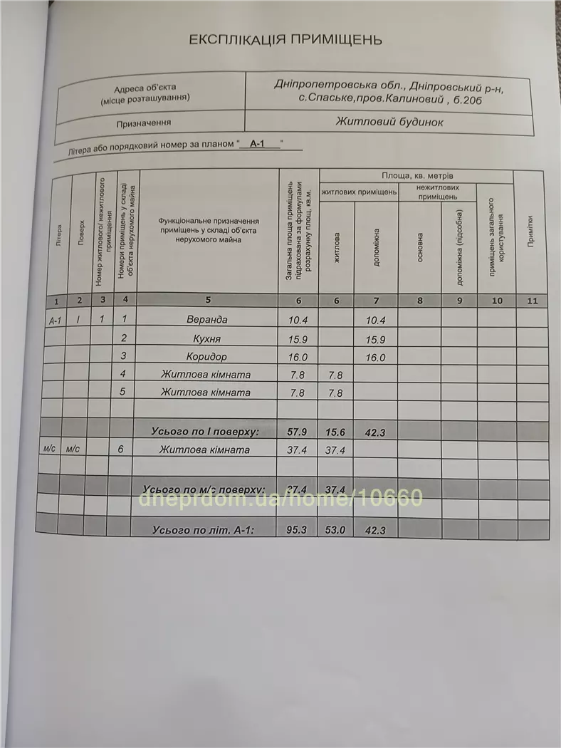 Продам 4-к дом, 95 м², 23000 $ Спасское, Новомосковский район. Фото №2